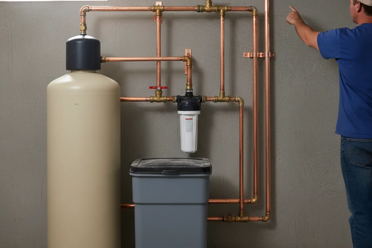 Whole-house water treatment system installed in Oakford